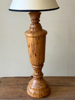 Load image into Gallery viewer, KEPT London Stock Large spalted wood turned lamp
