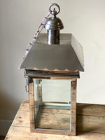 Load image into Gallery viewer, KEPT London Stock Large stainless steel pendant lantern light

