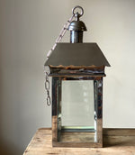 Load image into Gallery viewer, KEPT London Stock Large stainless steel pendant lantern light
