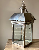 Load image into Gallery viewer, KEPT London Stock Large stainless steel pendant lantern light
