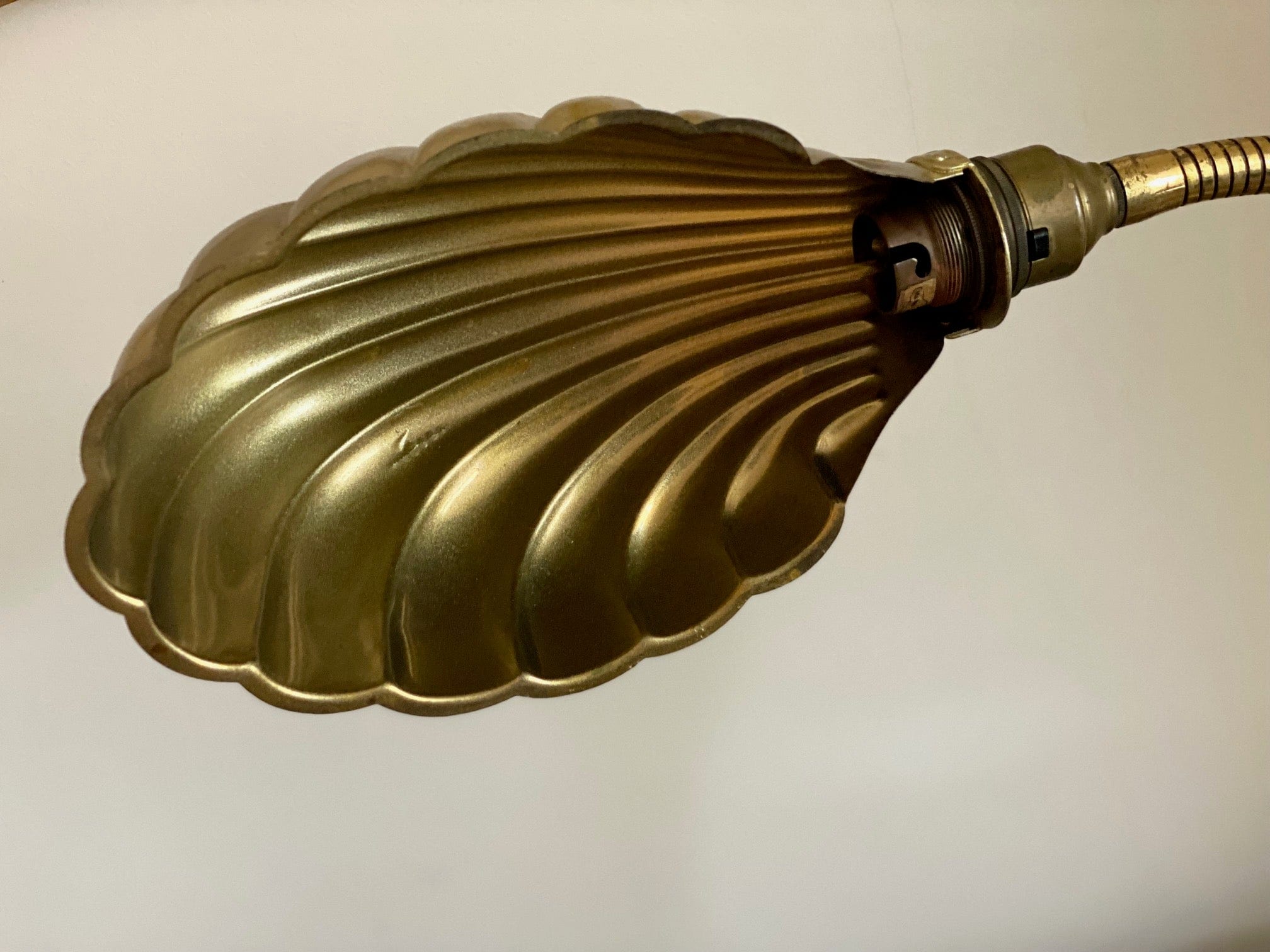 ANTIQUE VINTAGE SOLID Brass Lamp Neck Spacer Light Part $14.95 - PicClick