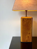 Load image into Gallery viewer, KEPT London Stock Large walnut table lamp
