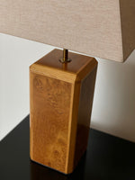 Load image into Gallery viewer, KEPT London Stock Large walnut table lamp
