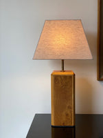 Load image into Gallery viewer, KEPT London Stock Large walnut table lamp
