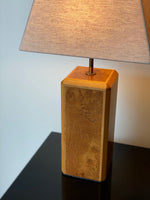 Load image into Gallery viewer, KEPT London Stock Large walnut table lamp
