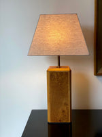 Load image into Gallery viewer, KEPT London Stock Large walnut table lamp
