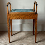 Load image into Gallery viewer, KEPT London Stock Lift top mahogany piano stool with handles
