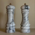 Load image into Gallery viewer, KEPT London Stock Marble salt and pepper set
