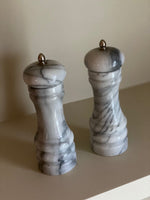 Load image into Gallery viewer, KEPT London Stock Marble salt and pepper set

