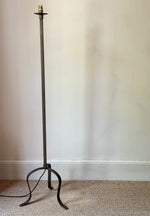 Load image into Gallery viewer, KEPT London Stock Metal floor lamp on tripod feet
