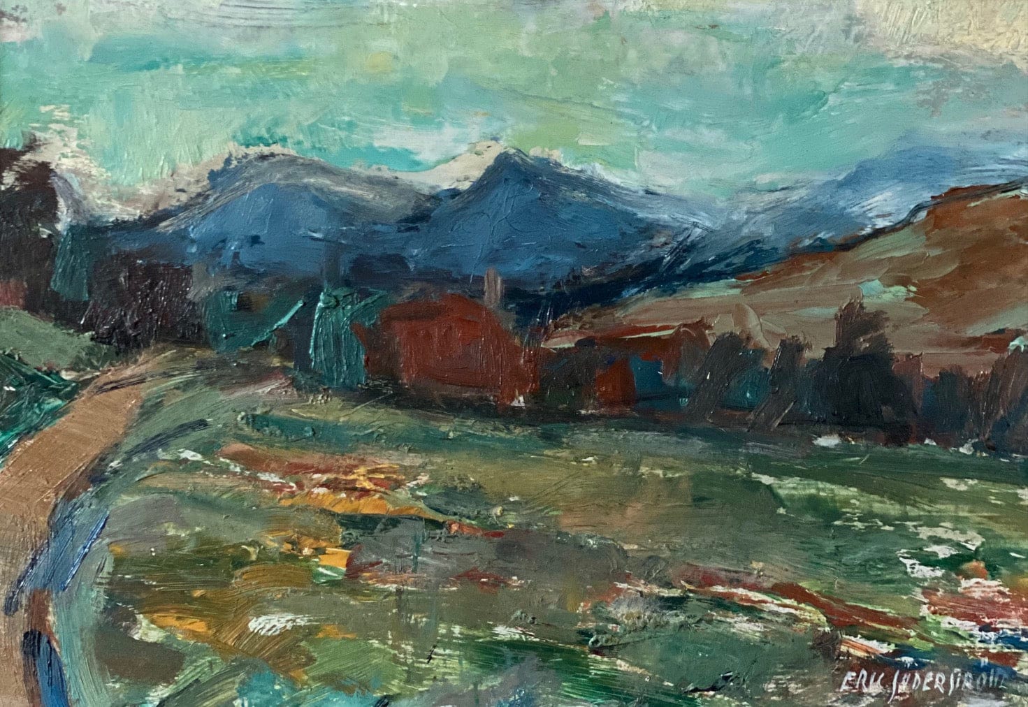 KEPT London Stock Mountain landscape, by E. Söderström