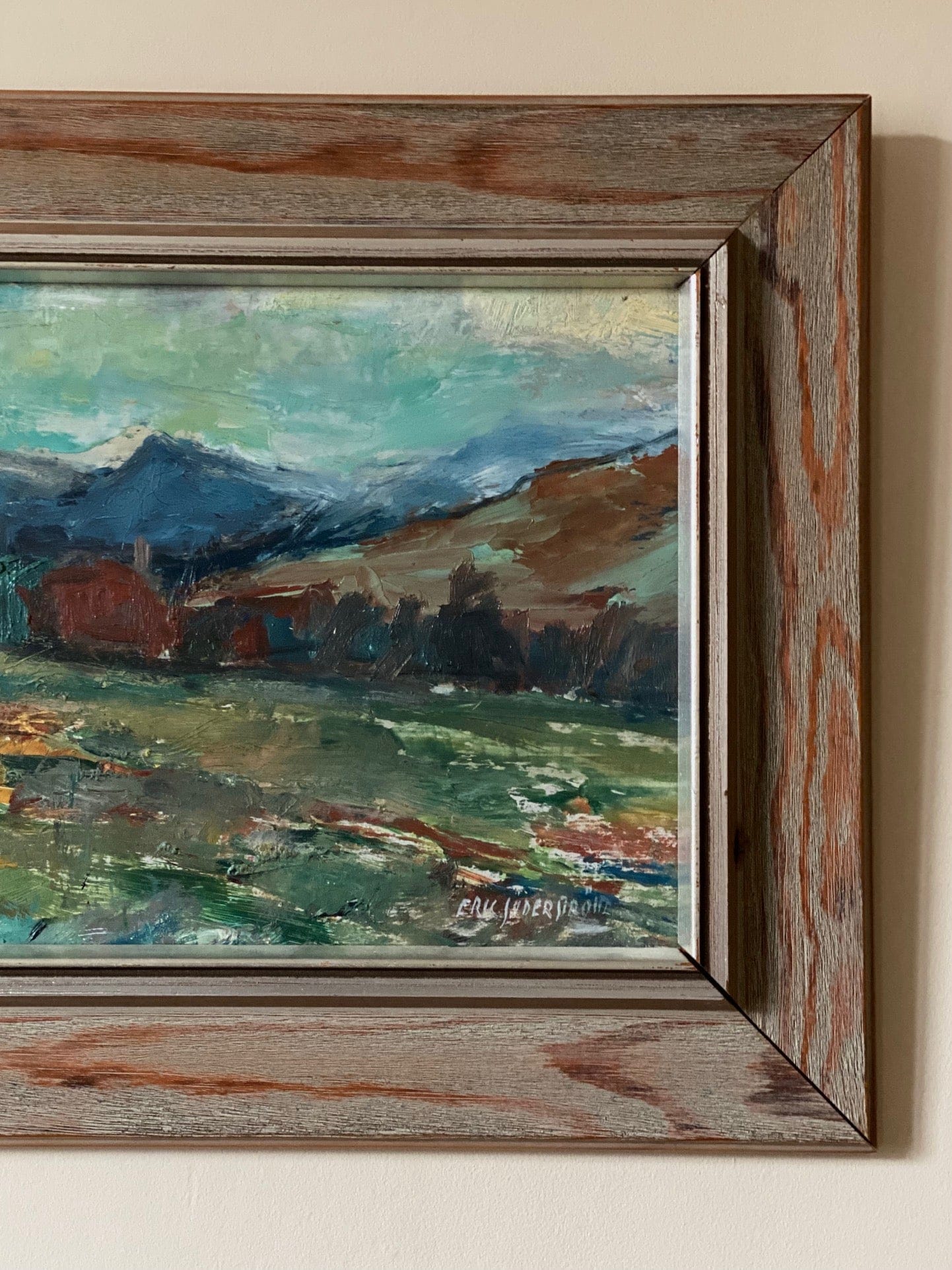 KEPT London Stock Mountain landscape, by E. Söderström