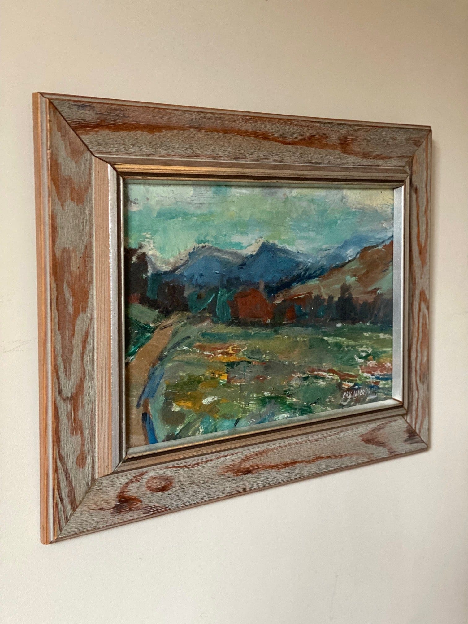 KEPT London Stock Mountain landscape, by E. Söderström