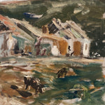 Load image into Gallery viewer, KEPT London Mountain landscape, by Lóránt Chovan (1913-2007)
