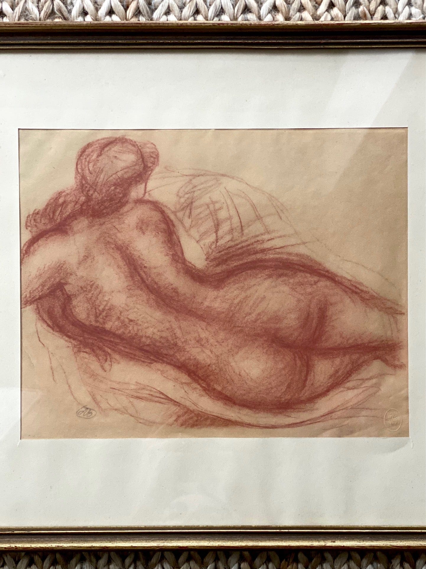 KEPT London Nude model, lithograph