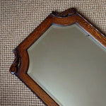 Load image into Gallery viewer, KEPT London Stock Oak mirror with carved corners
