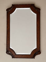 Load image into Gallery viewer, KEPT London Stock Oak mirror with carved corners
