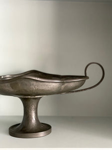 KEPT London Old English pewter mantle vase