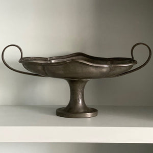 KEPT London Old English pewter mantle vase