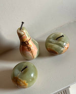 Load image into Gallery viewer, KEPT London Stock Onyx pear and two apples
