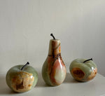 Load image into Gallery viewer, KEPT London Stock Onyx pear and two apples
