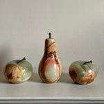 Load image into Gallery viewer, KEPT London Stock Onyx pear and two apples
