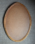 Load image into Gallery viewer, KEPT London Stock Oval double bamboo mirror
