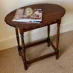 Load image into Gallery viewer, KEPT London Stock Oval oak table with wavy edge
