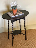 Load image into Gallery viewer, KEPT London Stock Oval table with bobbin turned legs
