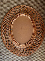 Load image into Gallery viewer, KEPT London Stock Oval woven framed mirror
