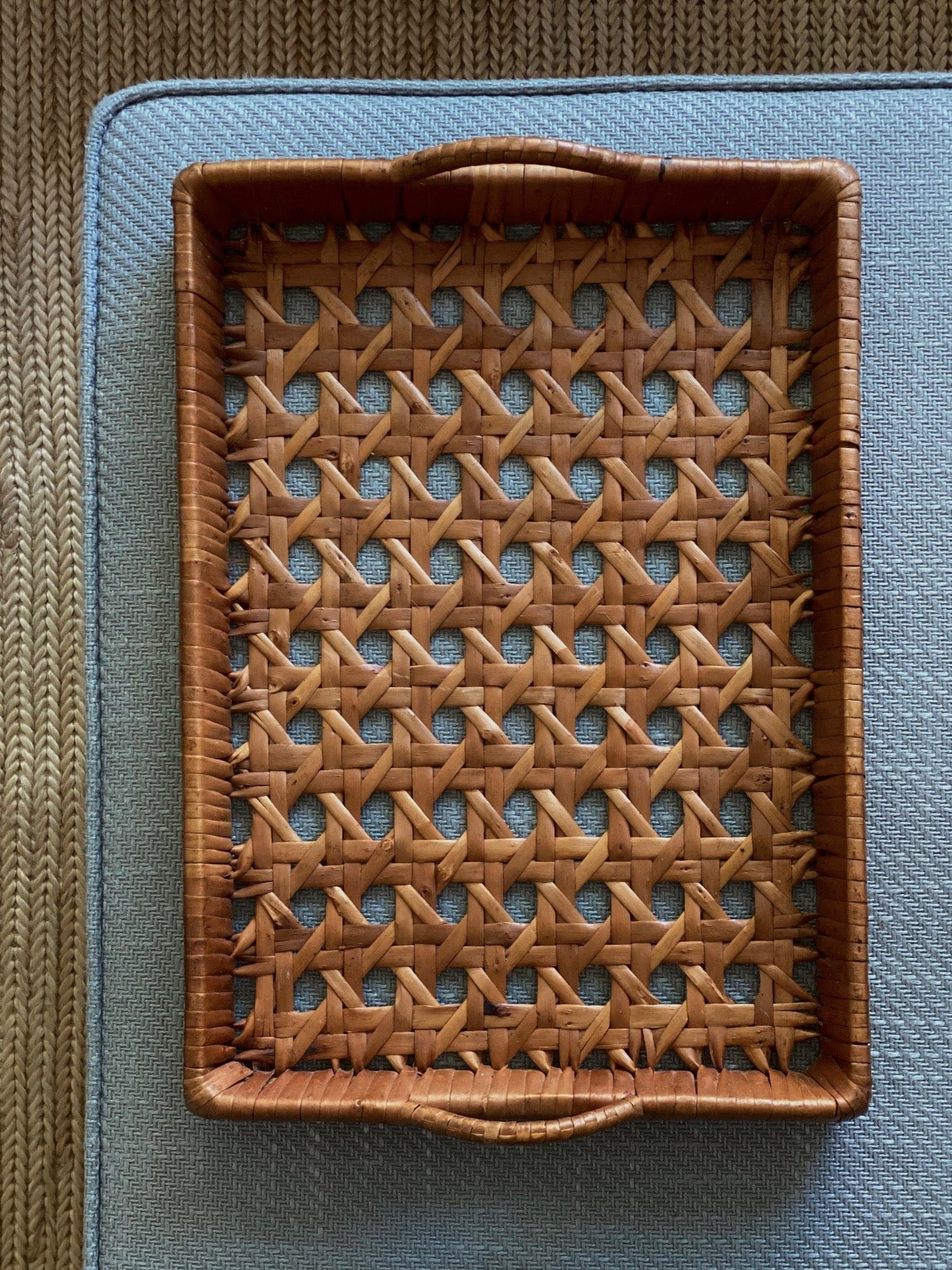 KEPT London Stock Oversized cane tray