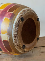 Load image into Gallery viewer, KEPT London Painted studio pottery lamp
