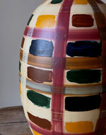 Load image into Gallery viewer, KEPT London Painted studio pottery lamp
