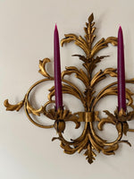Load image into Gallery viewer, KEPT London Stock Pair of acanthus leaf wall sconces
