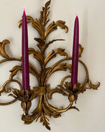 Load image into Gallery viewer, KEPT London Stock Pair of acanthus leaf wall sconces
