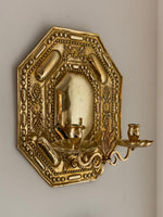 Load image into Gallery viewer, KEPT London Stock Pair of baroque brass wall sconces
