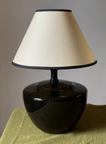 Load image into Gallery viewer, KEPT London Stock Pair of black ceramic lamps
