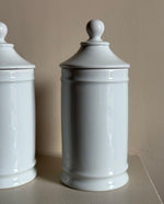 Load image into Gallery viewer, KEPT London Pair of ceramic lidded pots
