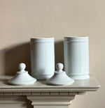 Load image into Gallery viewer, KEPT London Pair of ceramic lidded pots
