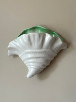 Load image into Gallery viewer, KEPT London Stock Pair of ceramic shell wall pockets
