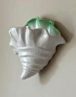 Load image into Gallery viewer, KEPT London Stock Pair of ceramic shell wall pockets

