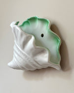 Load image into Gallery viewer, KEPT London Stock Pair of ceramic shell wall pockets
