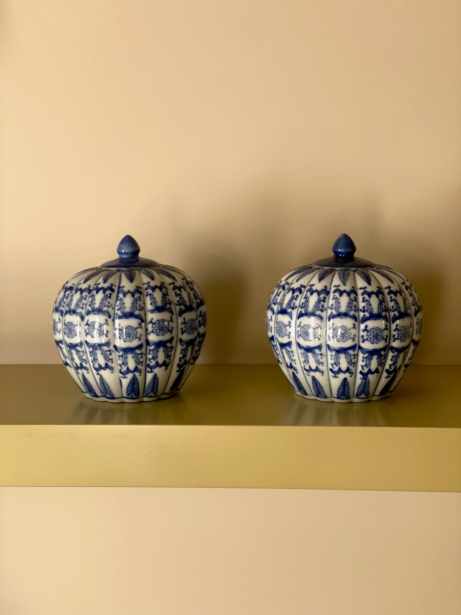 KEPT London Stock Pair of Chinese ginger jars