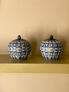 KEPT London Stock Pair of Chinese ginger jars
