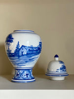 Load image into Gallery viewer, KEPT London Stock Pair of Chinese style blue and white jars
