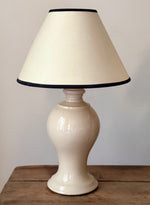 Load image into Gallery viewer, KEPT London Stock Pair of cream ceramic lamps
