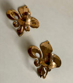 Load image into Gallery viewer, KEPT London Stock Pair of fleur-de-lis wall sconces
