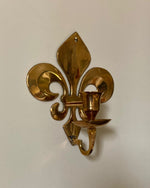 Load image into Gallery viewer, KEPT London Stock Pair of fleur-de-lis wall sconces
