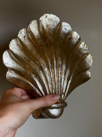 Load image into Gallery viewer, KEPT London Stock Pair of giltwood shell pull backs
