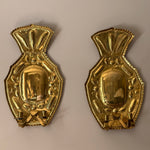 Load image into Gallery viewer, KEPT London Stock Pair of large baroque brass wall sconces
